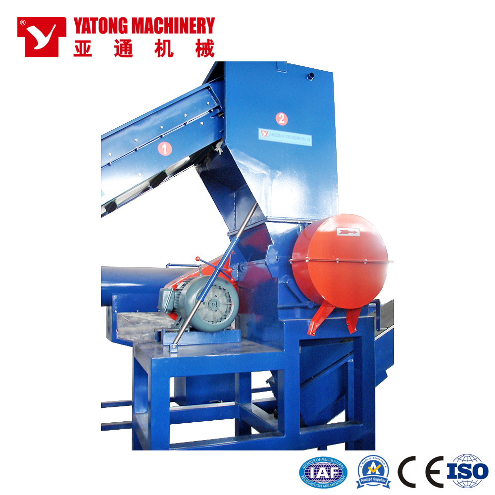 Machine de lavage et de recyclage en plastique Yatong Automation avec CE