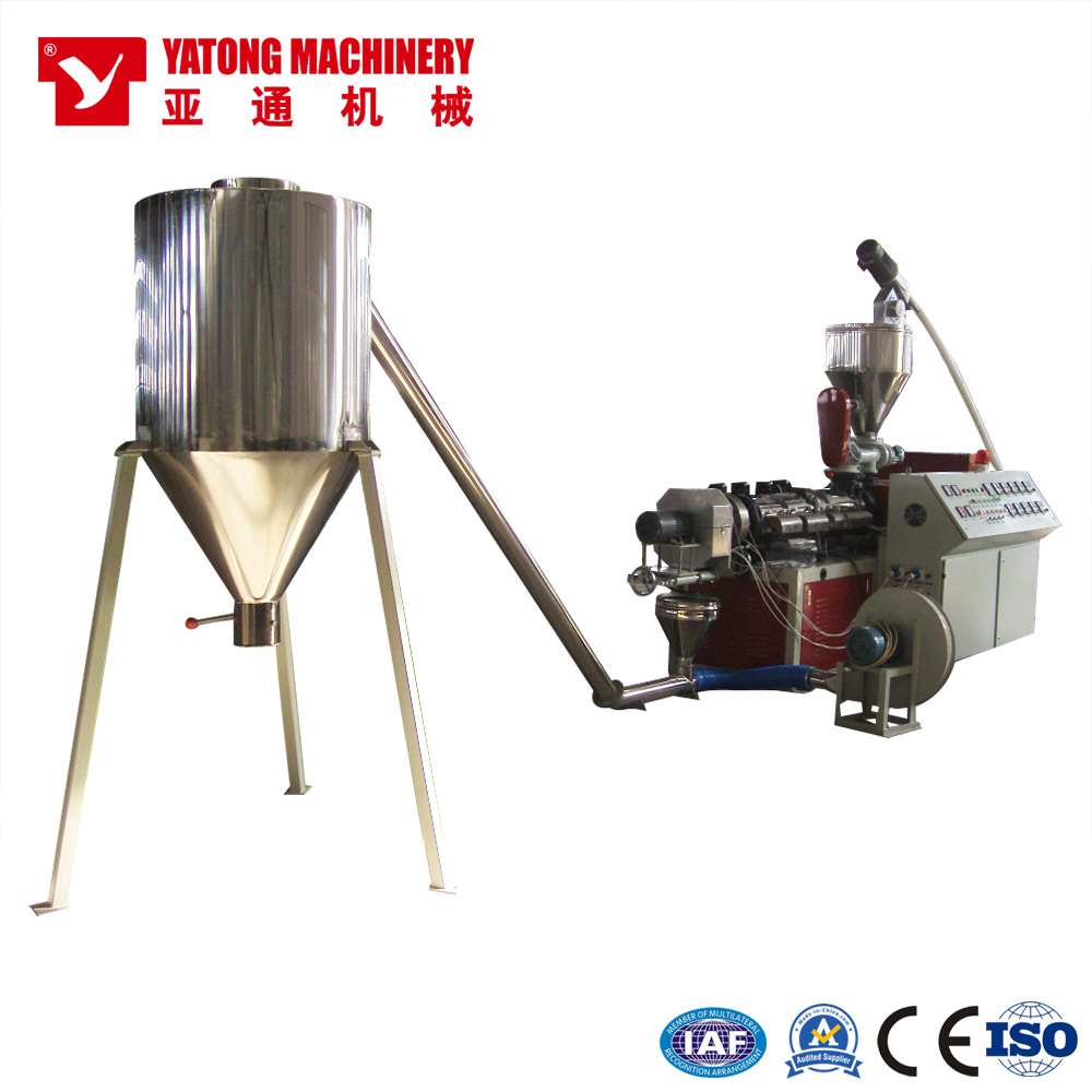 Machine de pelletisation de PVC SJSZ65 / extrudeuse / machine de recyclage / granulation à chaud